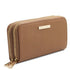 Mira - Double zip around leather wallet